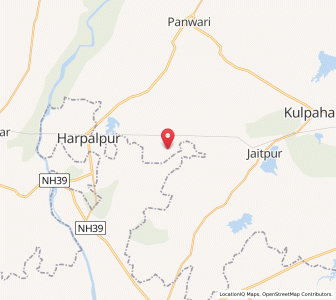 Map of Para Ubari, Uttar Pradesh