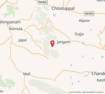 Map of Paralagadda Tanda, Andhra Pradesh