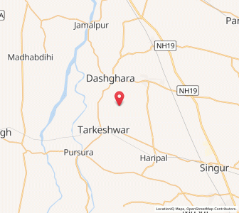 Map of Parambo, West Bengal