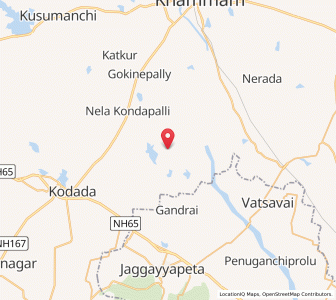 Map of Parasamba, Andhra Pradesh