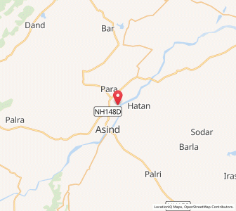 Map of Parasoli, Rajasthan