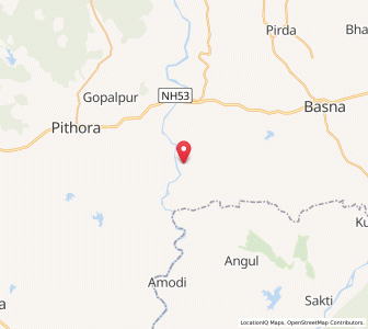 Map of Paraswani, Chhattisgarh