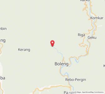 Map of Pareng, Arunachal Pradesh