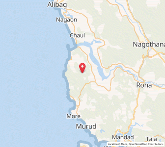 Map of Pargan, Maharashtra