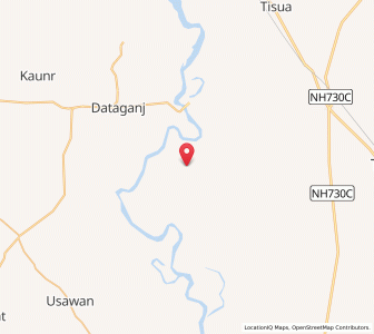 Map of Pariona, Uttar Pradesh