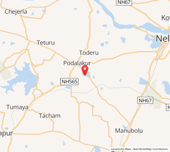 Map of Parlapalli, Andhra Pradesh