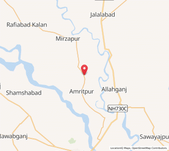 Map of Parmapur, Uttar Pradesh