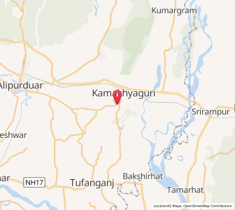 Map of Parokata, West Bengal