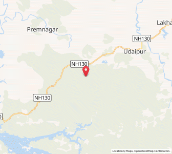 Map of Parsa, Chhattisgarh