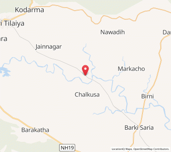 Map of Parsabad, Jharkhand