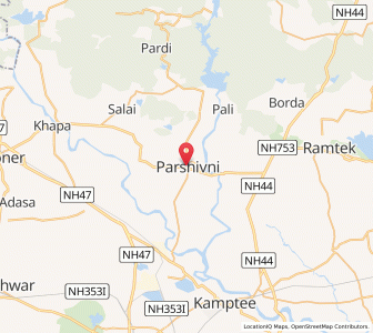 Map of Parseoni, Maharashtra