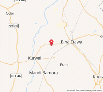 Map of Parsoriya, Madhya Pradesh