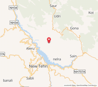 Map of Partabnagar, Uttarakhand