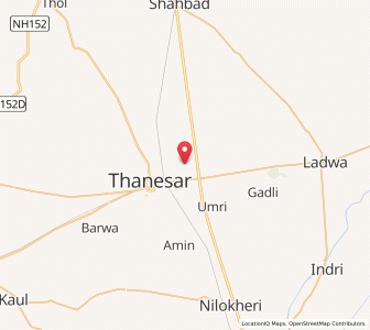 Map of Partapgarh, Haryana