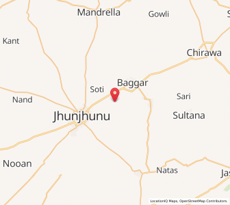 Map of Partappura, Rajasthan