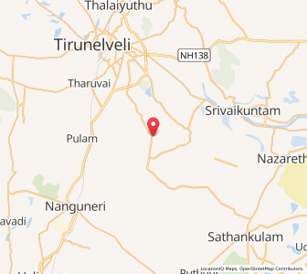 Map of Paruttippadu, Tamil Nadu