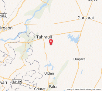 Map of Pasrai, Uttar Pradesh