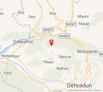 Map of Pasta, Uttarakhand
