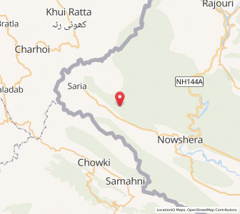 Map of Pat, Kashmir