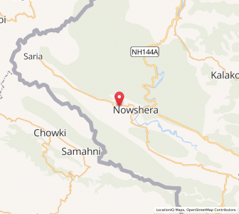 Map of Patani, Kashmir