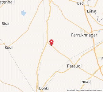 Map of Patauda, Haryana