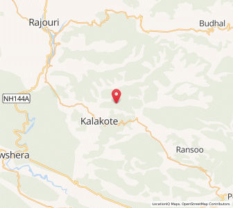Map of Patehr, Kashmir