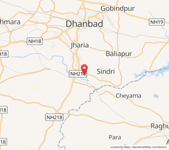 Map of Pathardih, Jharkhand