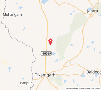 Map of Pathariya, Madhya Pradesh