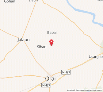 Map of Patipura, Uttar Pradesh