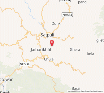 Map of Patkholi, Uttarakhand