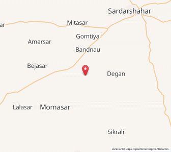 Map of Patlisar Chhota, Rajasthan