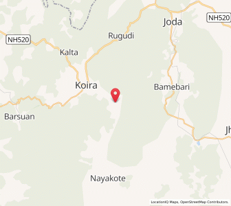 Map of Patmunda, Odisha