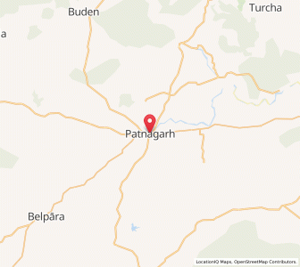 Map of Patnagarh, Odisha