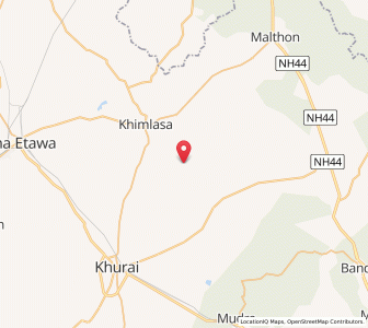 Map of Patrai, Madhya Pradesh