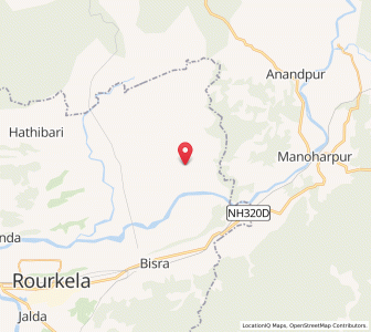 Map of Patrapali, Jharkhand
