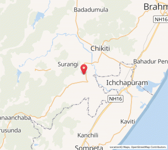 Map of Patrapur, Andhra Pradesh