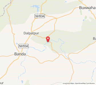 Map of Patrikota, Madhya Pradesh