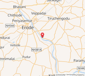 Map of Pattalur, Tamil Nadu