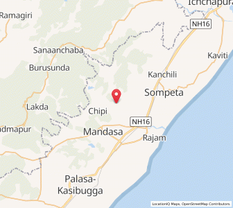 Map of Pattangi, Andhra Pradesh