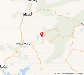 Map of Paunar, Madhya Pradesh