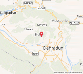 Map of Paundha, Uttarakhand