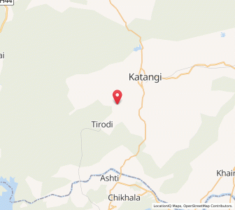 Map of Paunia, Madhya Pradesh