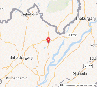 Map of Pawakhali, Bihar