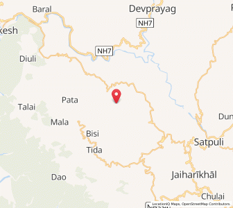 Map of Payankhet, Uttarakhand