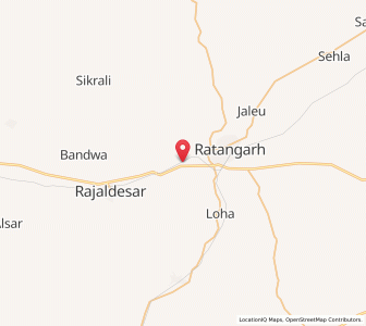 Map of Payli, Rajasthan