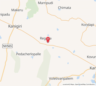 Map of Pedda Alavalapadu, Andhra Pradesh