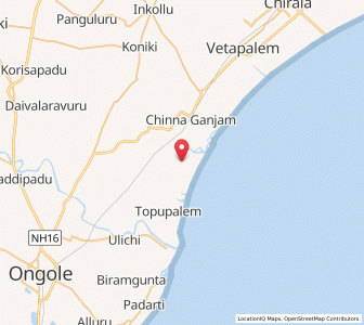 Map of Pedda Ganjam, Andhra Pradesh