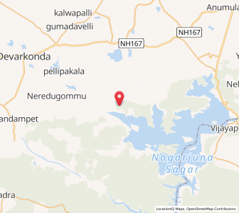 Map of Pedda Mungal, Andhra Pradesh