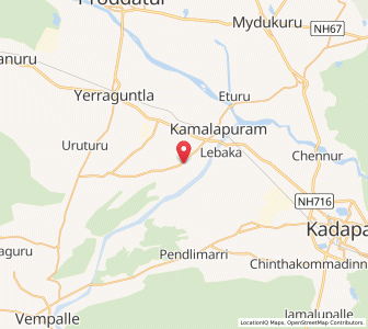 Map of Peddachappalle, Andhra Pradesh