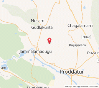 Map of Peddapasupula, Andhra Pradesh